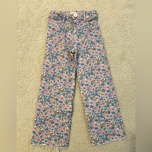 Zara 5-6yrs Floral Jeans